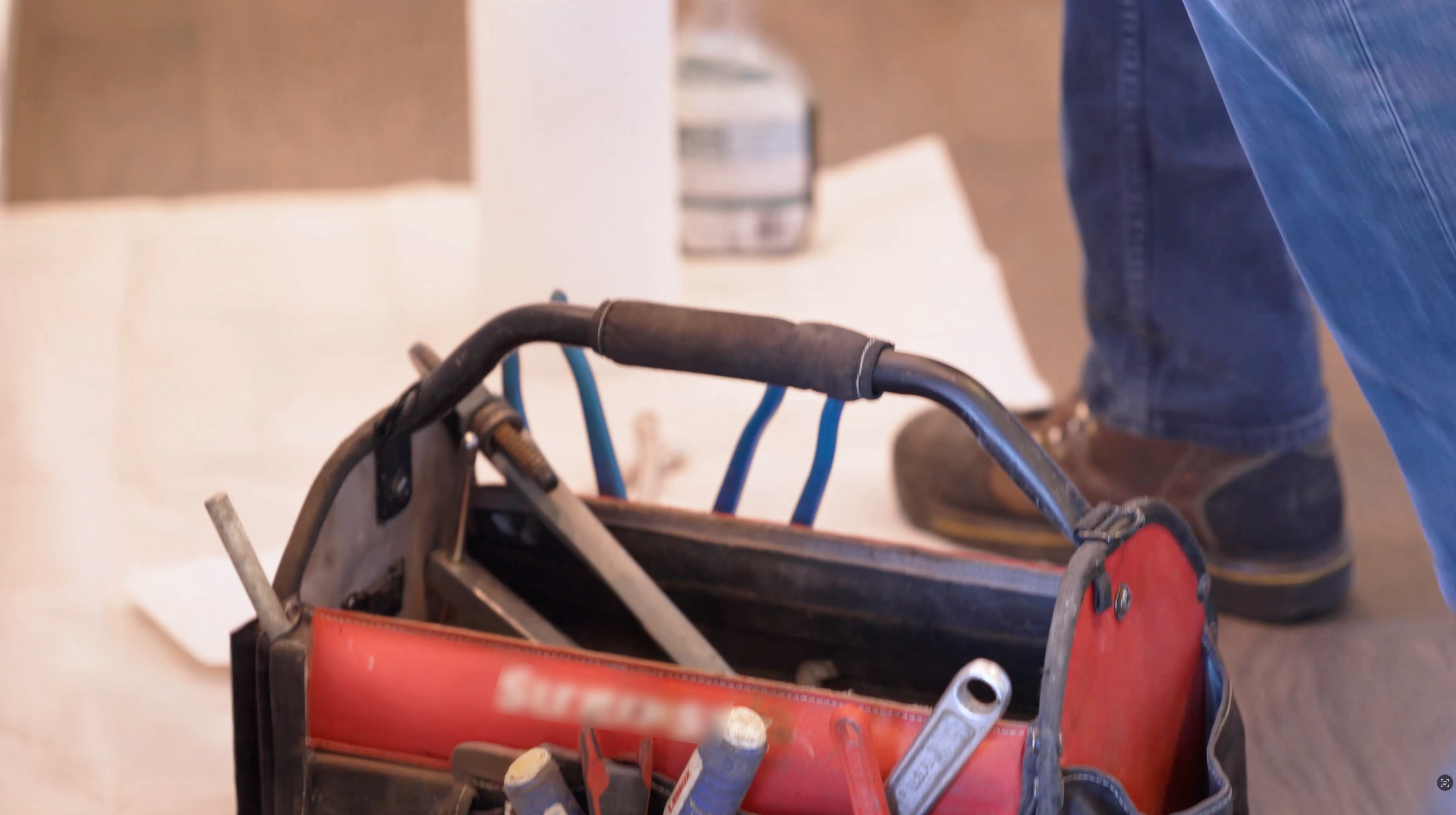 Raptor Rooter & Plumbing tools ready for a drain installation in Spokane Valley